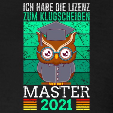 Abschluss Poloshirt - Lizenz Klugscheißen Master 2021 Studium Abschluss