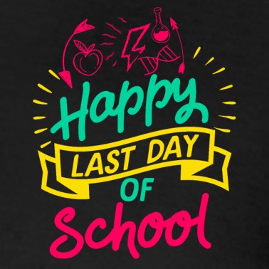 Abschluss Poloshirt - Glücklicher letzter Tag der Schule - Kindergarten Geschenk