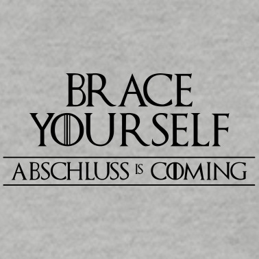 Abschluss Poloshirt - Brace Yourself - Abschluss is Coming