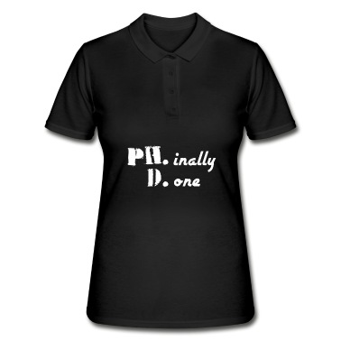 Abschluss Poloshirt - Phinally Done finally done Phd Abschluss Geschenk