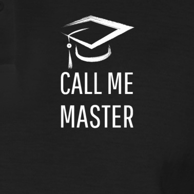 Abschluss Poloshirt - call me master Student Abschluss Hut