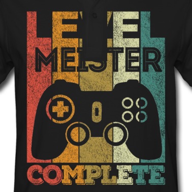 Abschluss Poloshirt - Meister Level Complete Ausbildung Abschluss 2021