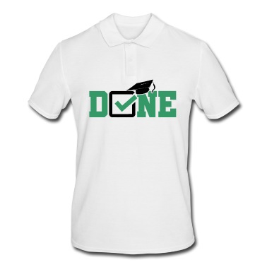 Abschluss Poloshirt - Bachelor Master Abschluss Promotion Sponsion Uni