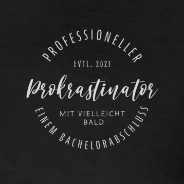 Abschluss Poloshirt - Professioneller Prokrastinator Abschluss 2021