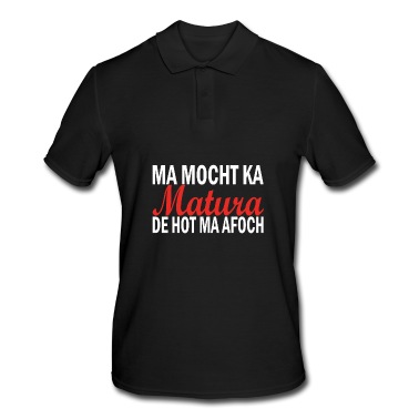 Abschluss Poloshirt - Matura Dialekt Abschluss Geschenk