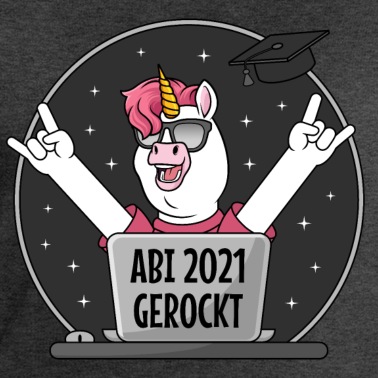 Abitur Pullover - Abi 2021 gerockt Abitur Abschluss Einhorn feiert