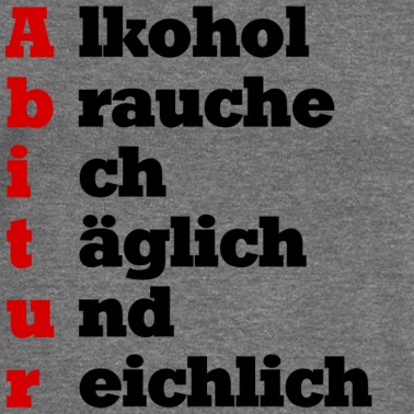 Abitur Pullover - Abitur