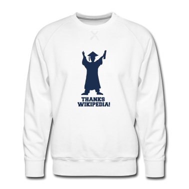 Abitur Pullover - Abitur / Schulabschluss: Thanks Wiki.pedia!