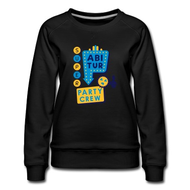 Abitur Pullover - Abitur Party (Vintage Schild)