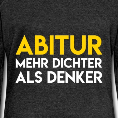 Abitur Pullover - Abitur Dichter Denker Schulabschluss Gymnasium