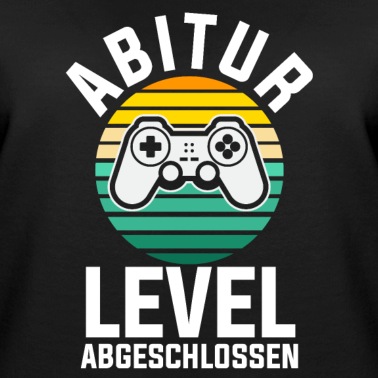 Abitur Pullover - Abitur Level Abgeschlossen Gamer Zocker Gymnasiast