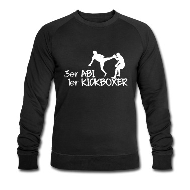 Abitur Pullover - Kickboxer Spruch 3er Abitur Kampfsport