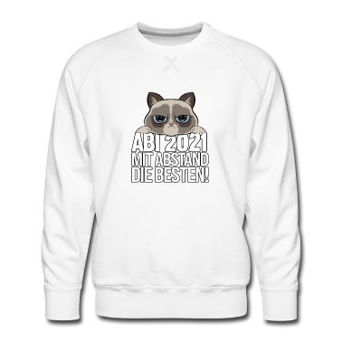 Abitur Pullover - ABI 2021 Mit Abstand am Besten Abitur Motto 2021