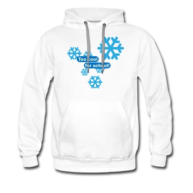 Abitur Hoodie - Too cool for school Lehrer Student Universität