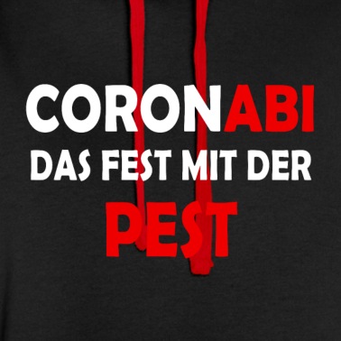 Abitur Hoodie - CoronaABI - Das Fest mit der Pest