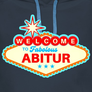Abitur Hoodie - ABITUR 2021 - ABI 21 - WELCOME TO FABULOUS ABITUR