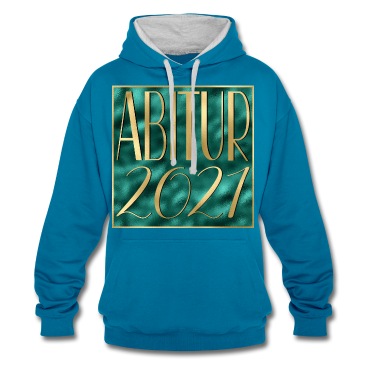 Abitur Hoodie - Abitur 2021 GLÜCKWUNSCH