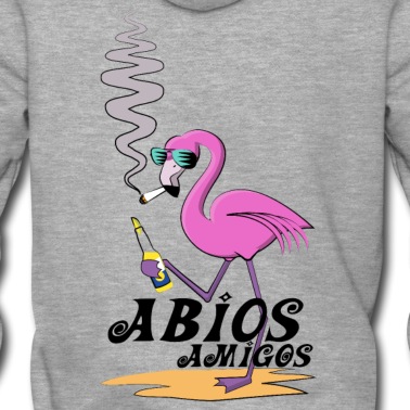 Abitur Hoodie - Abios Amigos - Abitur Flamingo
