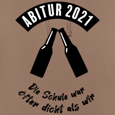 Abitur Hoodie - Abschlusspulli, Abitur 2021
