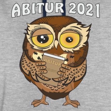 Abitur Hoodie - EULE ABITUR 2021