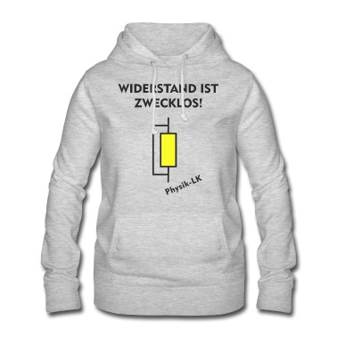 Abitur Hoodie - Widerstand ist Zwecklos Physik Abitur