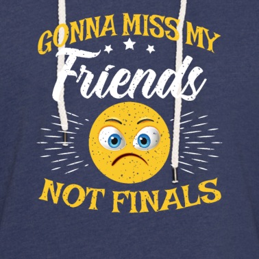 Abitur Hoodie - Abitur Freunde Vermissen für Abiturient