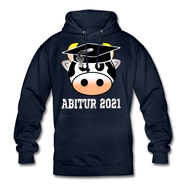 Abitur Hoodie - Niedliche Milchkuh Lustiges Abitur 2021