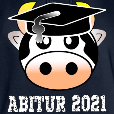 Abitur Hoodie - Niedliche Milchkuh Lustiges Abitur 2021