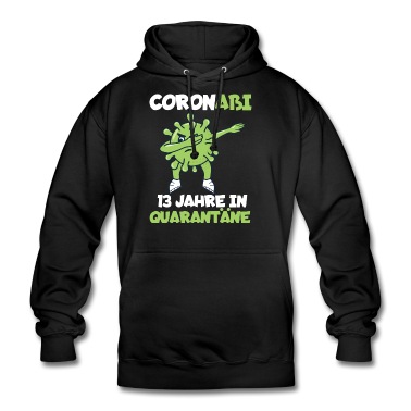 Abitur Hoodie - Coronabi Abitur Spruch Quarantäne
