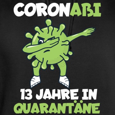 Abitur Hoodie - Coronabi Abitur Spruch Quarantäne