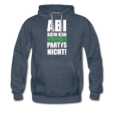 Abitur Hoodie - Abitur SHIRT - Abi kann man wiederholen
