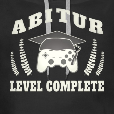 Abitur Hoodie - Abitur Abi Abiturprüfung Gamer gymnasium