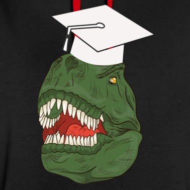 Abitur Hoodie - Abschluss dino Abitur Dinosaurier Geschenk