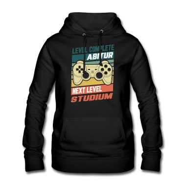 Abitur Hoodie - Level Complete Abitur Studium Student Geschenk