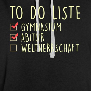 Abitur Hoodie - Abitur Geschenk Abi Spruch Abiturient Abiturientin