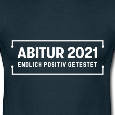 Abitur T-Shirt - ABI 2021 LUSTIGES DESIGN CORONA
