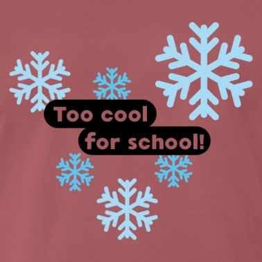 Abitur T-Shirt - Too cool for school Geschenk Lehrerin Professor