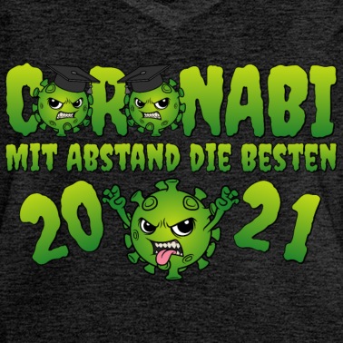 Abitur T-Shirt - Abitur 2021 Mit Abstand die Besten Abi Coronabi