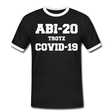Abitur T-Shirt - ABI -20 trotz COVID-19 Abitur Corona Geschenk
