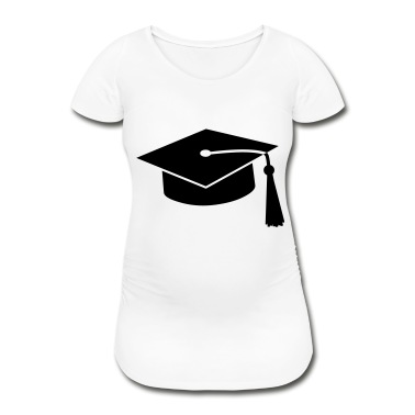 Abitur T-Shirt - Abschluss Mütze - Doktorhut v2