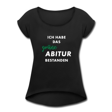 Abitur T-Shirt - Jagdschein Gru nes Abitur Jagd Flinte Geschenk