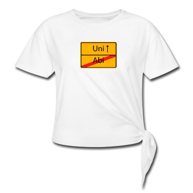 Abitur T-Shirt - Ortsschild Abi Uni