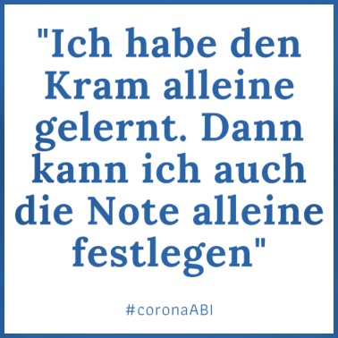 Abitur T-Shirt - Corona Abitur