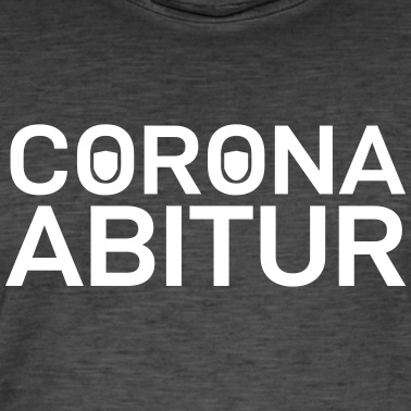 Abitur T-Shirt - corona abitur white