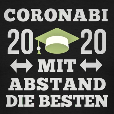 Abitur T-Shirt - Abitur Abschluss Abi Abiturient Virus abitur