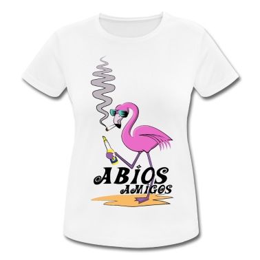 Abitur T-Shirt - Abios Amigos - Abitur Flamingo