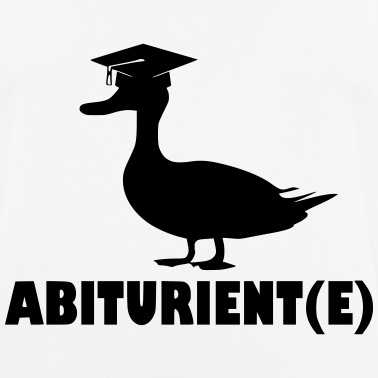 Abitur T-Shirt - Abi Abitur Motto Ente