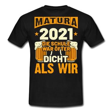 Abitur T-Shirt - Matura 2021 Abitur Schulabschluss