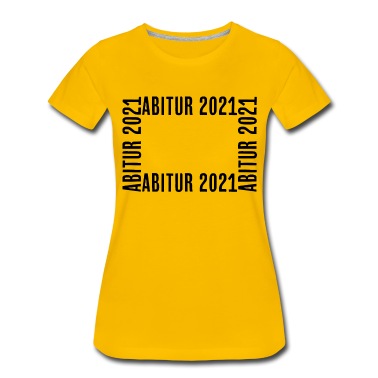 Abitur T-Shirt - Abitur 2021 Text design