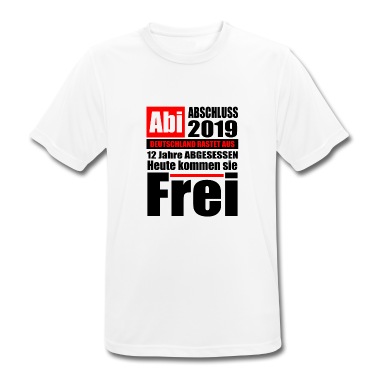 Abitur T-Shirt - Abi Zeitungsartikel Schulabschluss Abitur